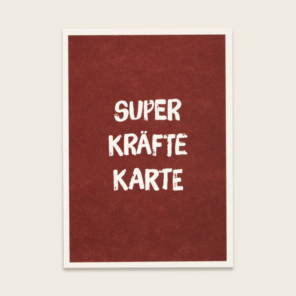 Karte - Superkräfte