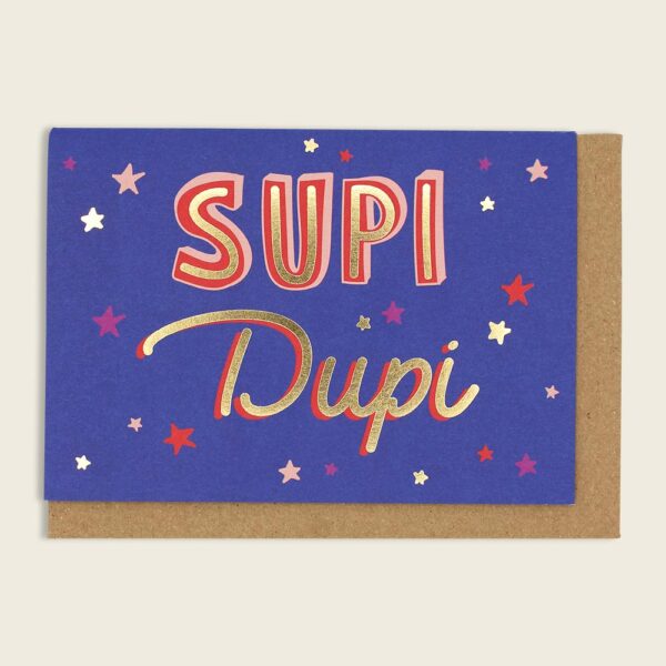 Klappkarte – Supi Dupi